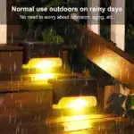 LED Solar Staircase Outdoor Wall Light - Image 2