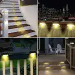 LED Solar Staircase Outdoor Wall Light - Image 4