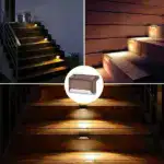LED Solar Staircase Outdoor Wall Light - Image 8