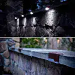 LED Solar Staircase Outdoor Wall Light - Image 10