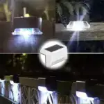 LED Solar Staircase Outdoor Wall Light - Image 18