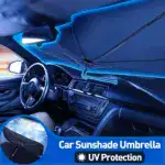 Foldable Car Umbrella Sunshade Cover UV Block - Image 5