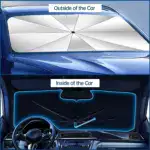 Foldable Car Umbrella Sunshade Cover UV Block