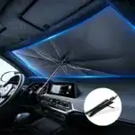 Foldable Car Umbrella Sunshade Cover UV Block - Image 9