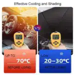 Foldable Car Umbrella Sunshade Cover UV Block - Image 10