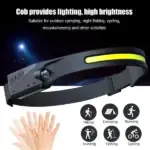 Wave Sensor Movimiento LED Headlight - Image 4