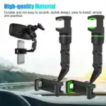 Multifunctional Rearview Mirror Phone Holder