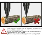 Firewood Drill Bit Set _E01