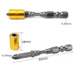Strong Magnetic Screwdriver Bits - Set 5 PCS