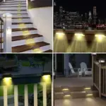 LED Solar Lamp Path Staircase Outdoor Waterproof Wall Light - Image 10