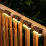 LED Solar Lamp Path Staircase Outdoor Waterproof Wall Light - Image 5