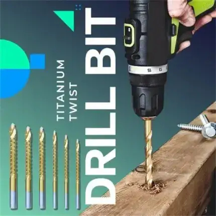 Twist Drill Bit Set Power Tool Accessories 2025 Pcs