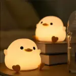 Cute Duck Silicone Night Light