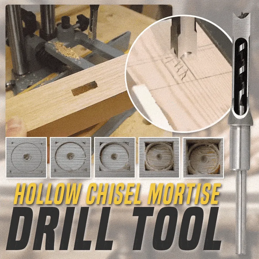 Drill Perfect Square Holes For Your Woodworking Projects!