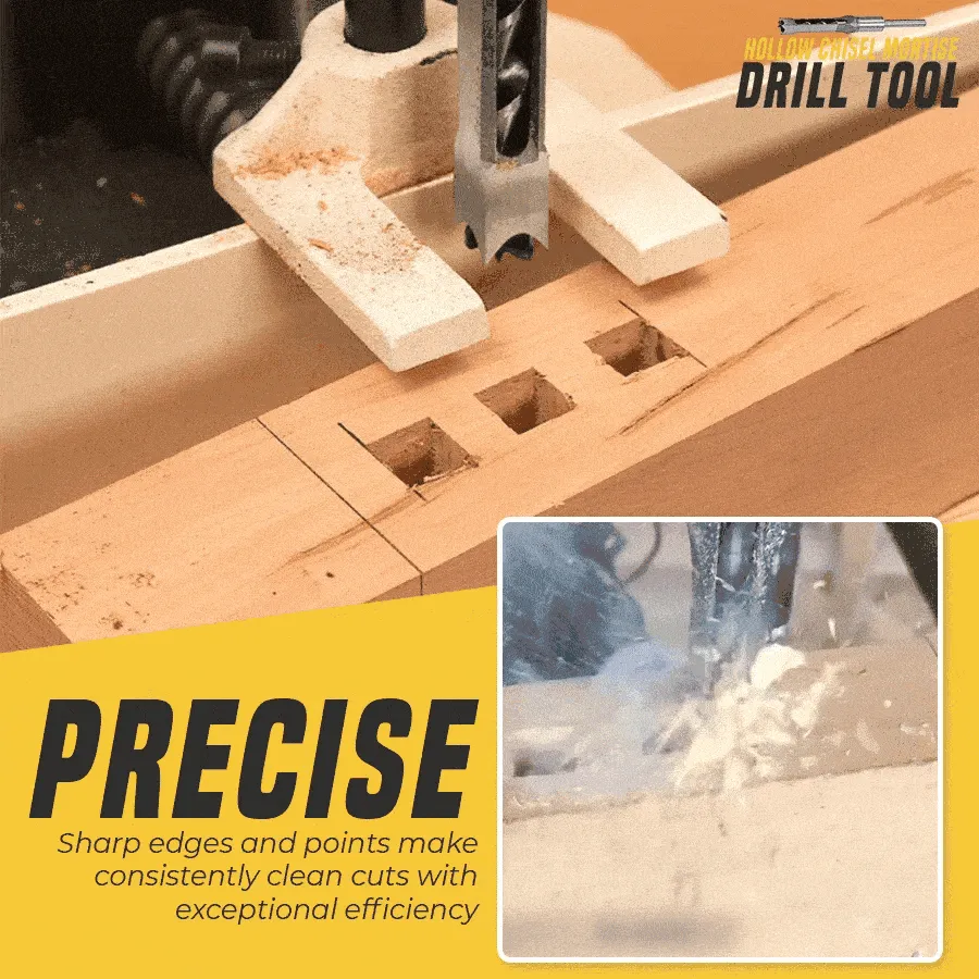 Drill Perfect Square Holes For Your Woodworking Projects!