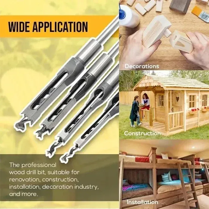 Drill Perfect Square Holes For Your Woodworking Projects!