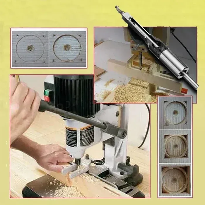 Drill Perfect Square Holes For Your Woodworking Projects!