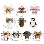 Handmade Glasses Stand Art Gift - Image 17