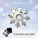 18 in 1 Multi-Purpose Snowflake Shaped Stainless Steel Screwdriver Tool U01