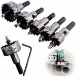 Drill Bit Hole Set for Metal