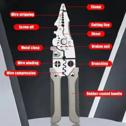 Pro Multi-Tool Wire Handling Pliers