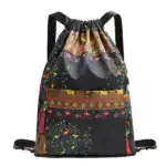 Drawstring Foldable Large Capacity Travel Sports Backpack - Image 13