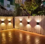 Waterproof Solar Powered Outdoor Patio Wall Decor Light - Image 2