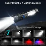 2025 New Upgraded A70 Tactical LED Flashlight - Image 5