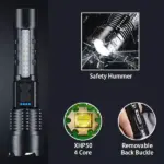 2025 New Upgraded A70 Tactical LED Flashlight - Image 6
