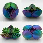 Mech Orb - Steampunk Gear Fidget Sphere - Image 2