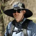 Wide Brim Solar Fan Outdoor Fishing Hat-Solar & USB Charging - Image 5