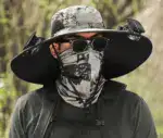 Wide Brim Solar Fan Outdoor Fishing Hat-Solar & USB Charging - Image 8