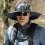 Wide Brim Solar Fan Outdoor Fishing Hat-Solar & USB Charging - Image 9