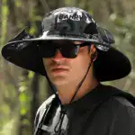 Wide Brim Solar Fan Outdoor Fishing Hat-Solar & USB Charging - Image 17