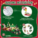 Holiday Countdown Calendar for Kids - Build & Play Christmas BlocksB - Image 7