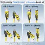 4 in 1 Spring Fast Charging Cable - Image 3