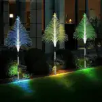 7 Color Changing Solar Christmas Trees Lights - Image 2
