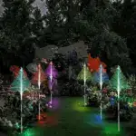 7 Color Changing Solar Christmas Trees Lights - Image 6