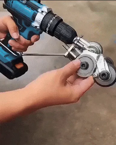 Metal Cutting Adapter for Drill