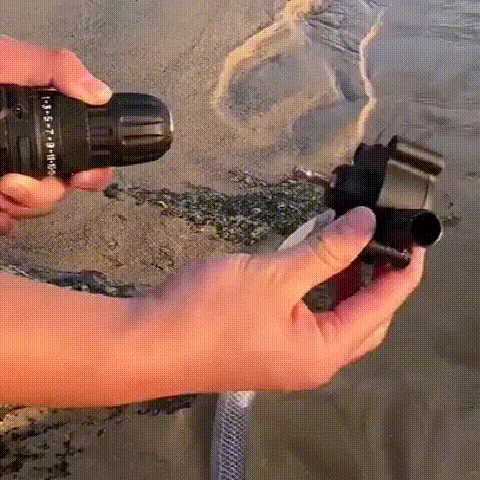 Electric Drill Pump Animation