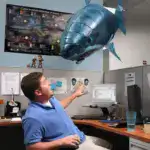 2025 Air Swimmer Remote Control Inflatable Flying Shark - Image 4