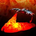 Dragon Fire Breathing Lamp